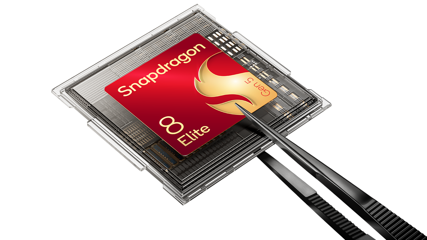 Mobiln&iacute; telefon Xiaomi 17 &ndash; vizualizace procesoru Snapdragon 8