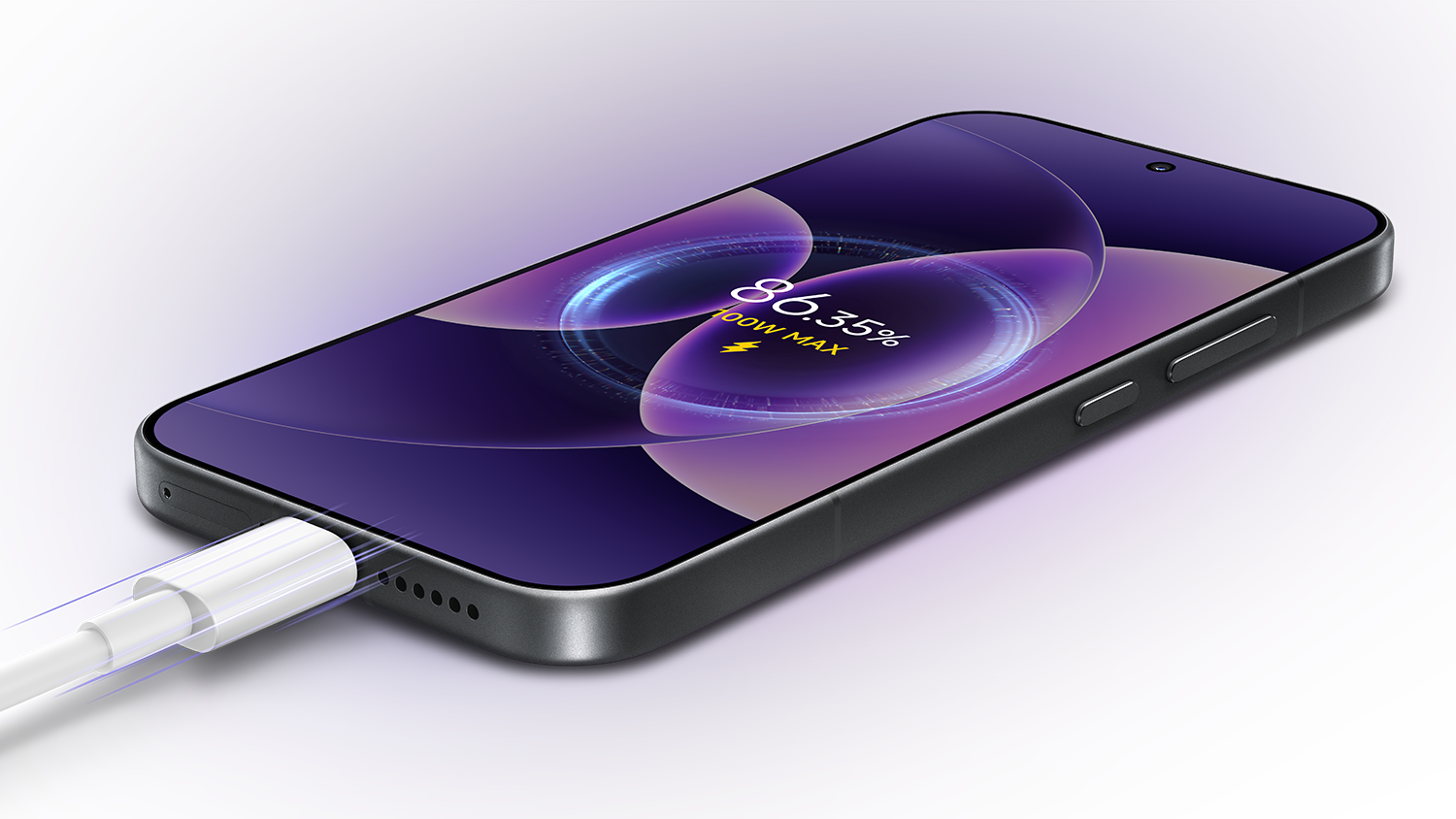 Mobilní telefon Xiaomi 17 – vizualizace nabíjení telefonu