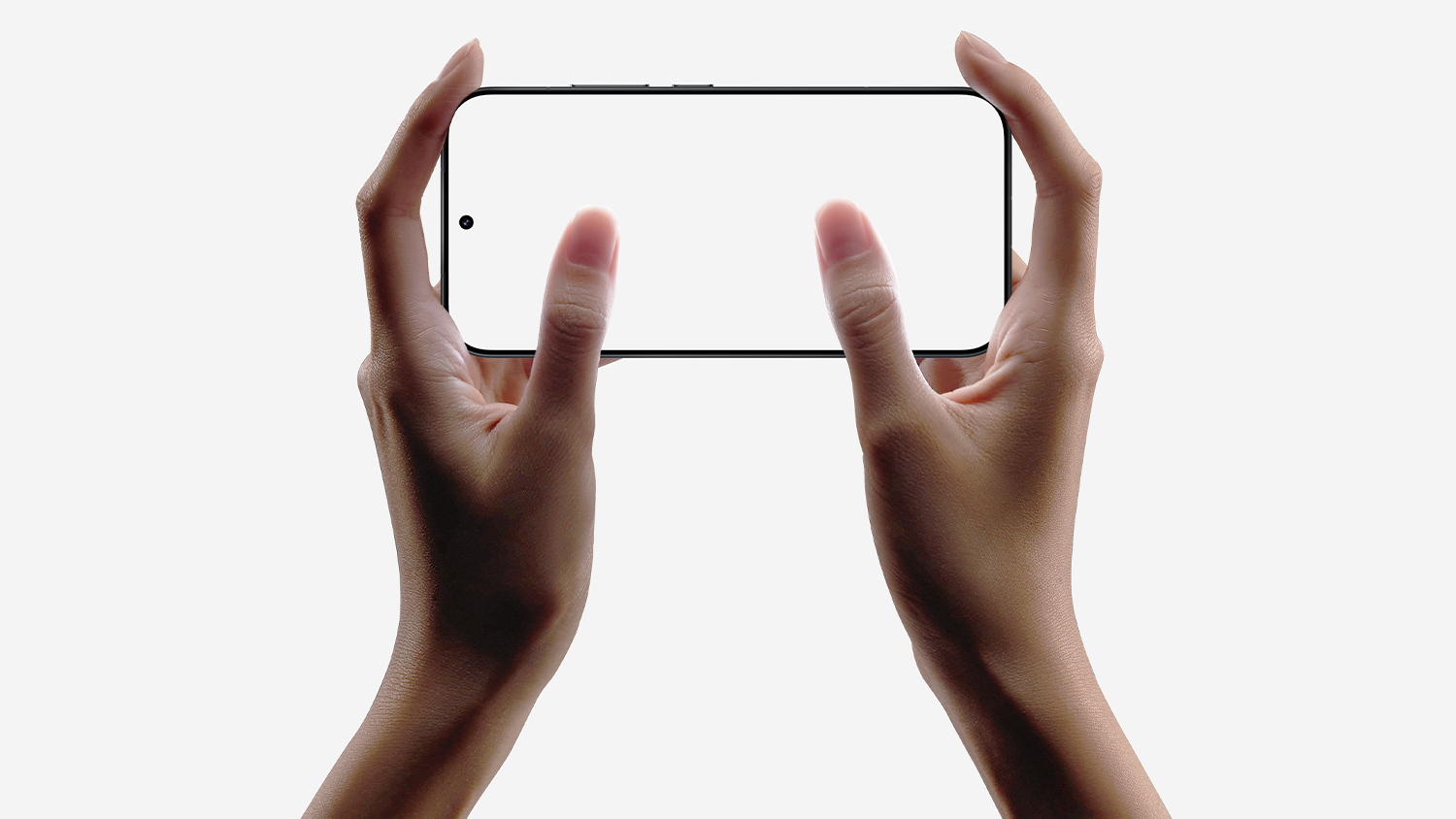Mobilní telefon Xiaomi 17 – ruka drží telefon