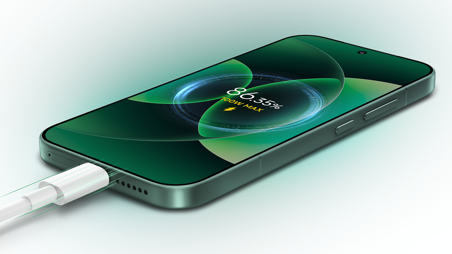 Mobilní telefon Xiaomi 17 – vizualizace nabíjení telefonu