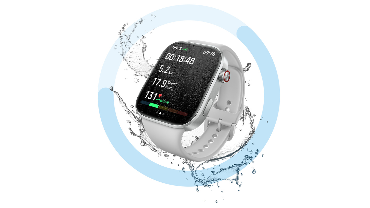 Hodinky REDMI Watch 6 s vizualizací senzorů