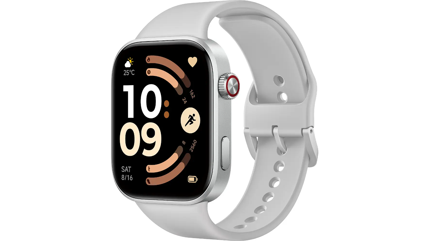 Chytr&eacute; hodinky Xiaomi REDMI Watch 6 NFC Silver Gray