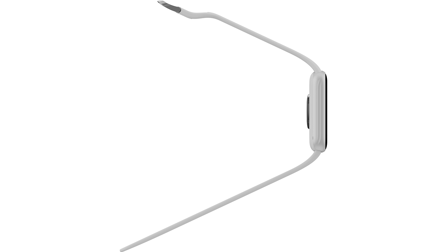 Chytrý náramek Xiaomi Band 10 Pro NFC bílý zboku