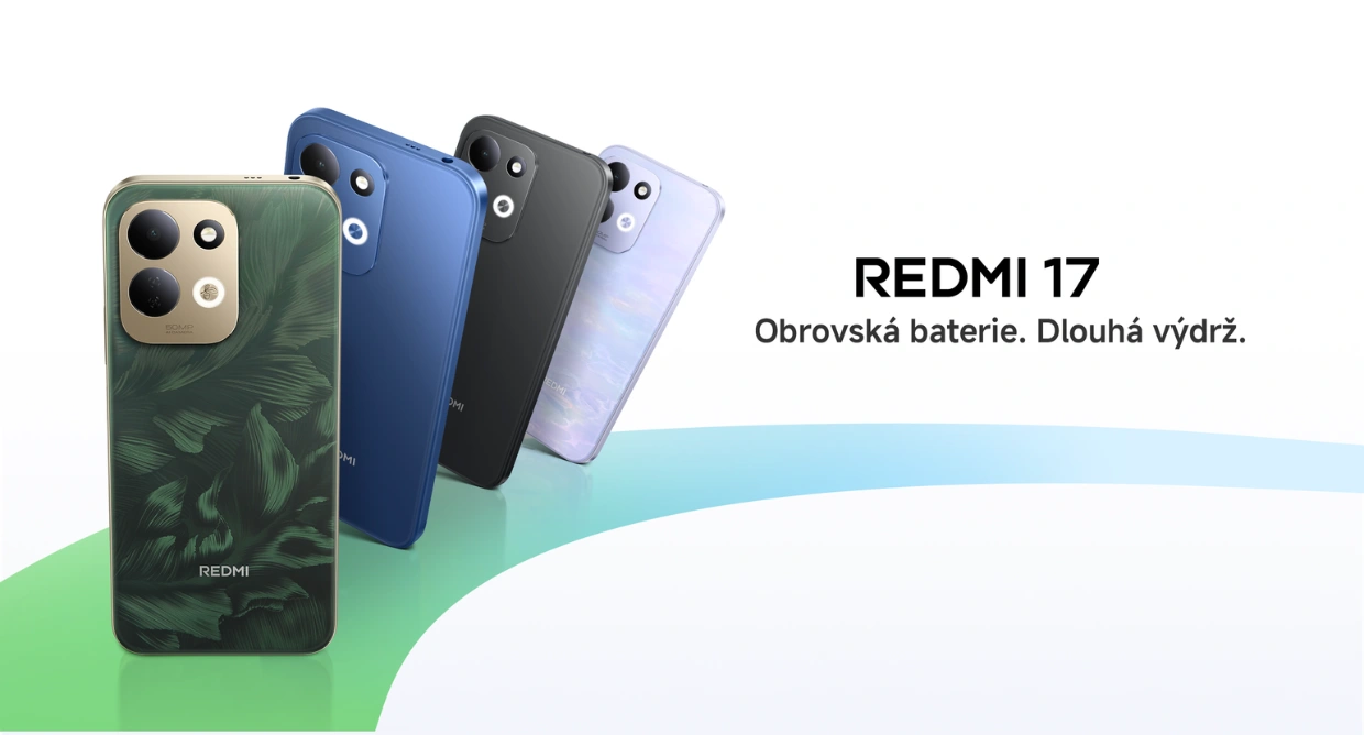 Smartfón Xiaomi Redmi 17 disponuje obrovskou batériou a dlhou výdržou.