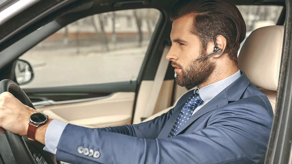Bezdr&aacute;tov&yacute; handsfree headset FLEET PRO YENKEE YHF F20BK