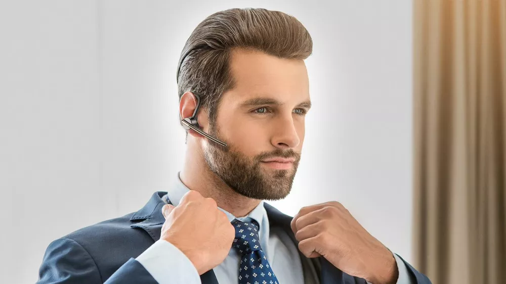 Bezdr&aacute;tov&yacute; handsfree headset FLEET PRO YENKEE YHF F20BK