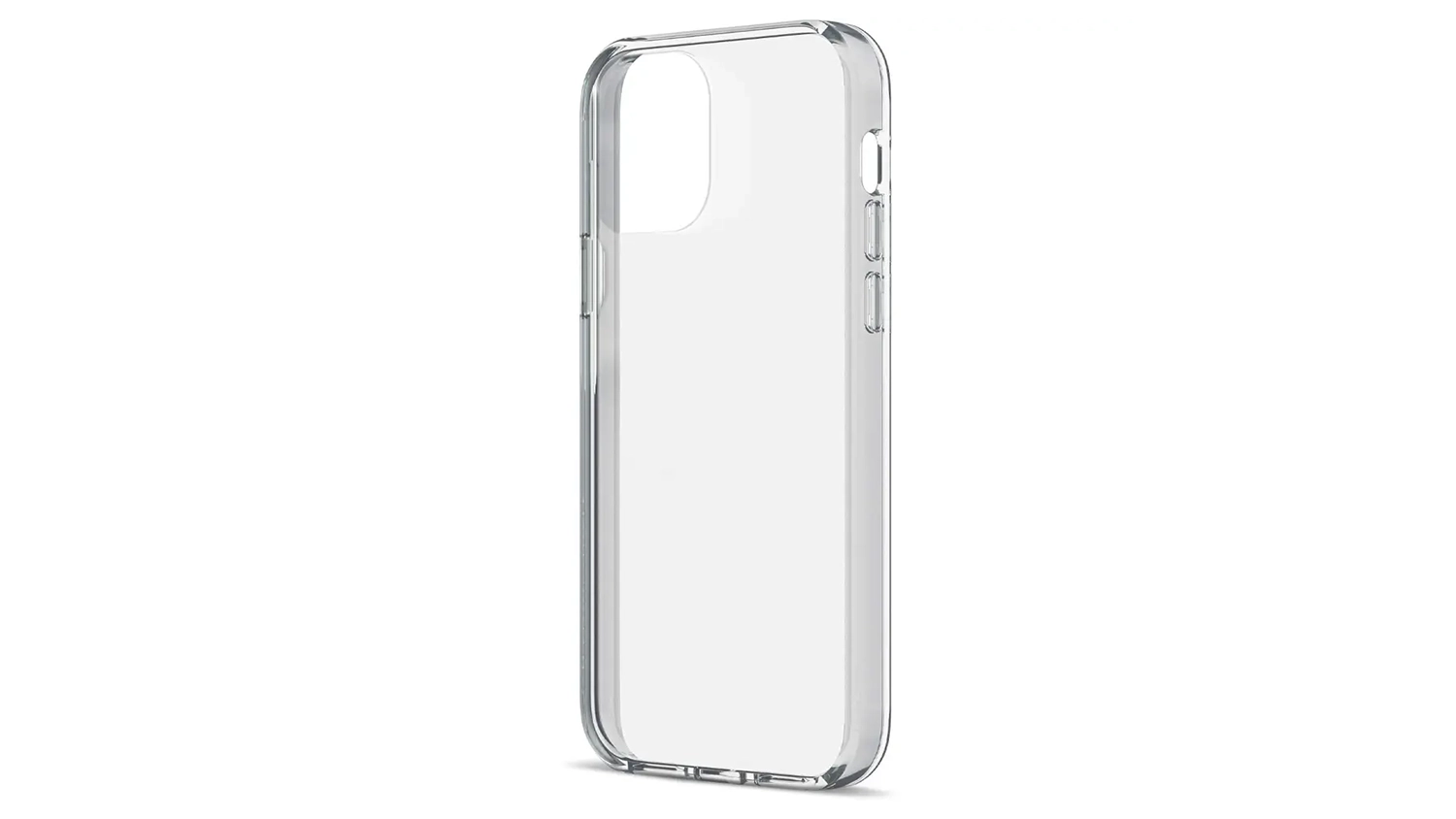 Kryt na mobil Yenkee YCC 2180 TPU pro iPhone 16 transparentní zadní pohled