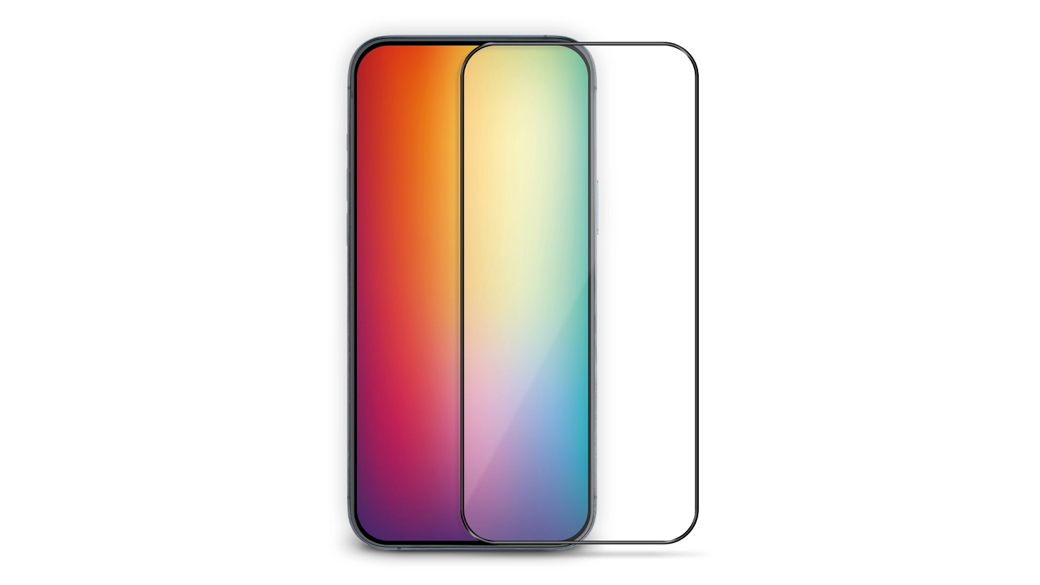 Tvrdené sklo Yenkee YPG 93 2.5D pre Samsung Galaxy A16/A17/A26 na bielom pozadí zobrazujúce celkový dizajn produktu