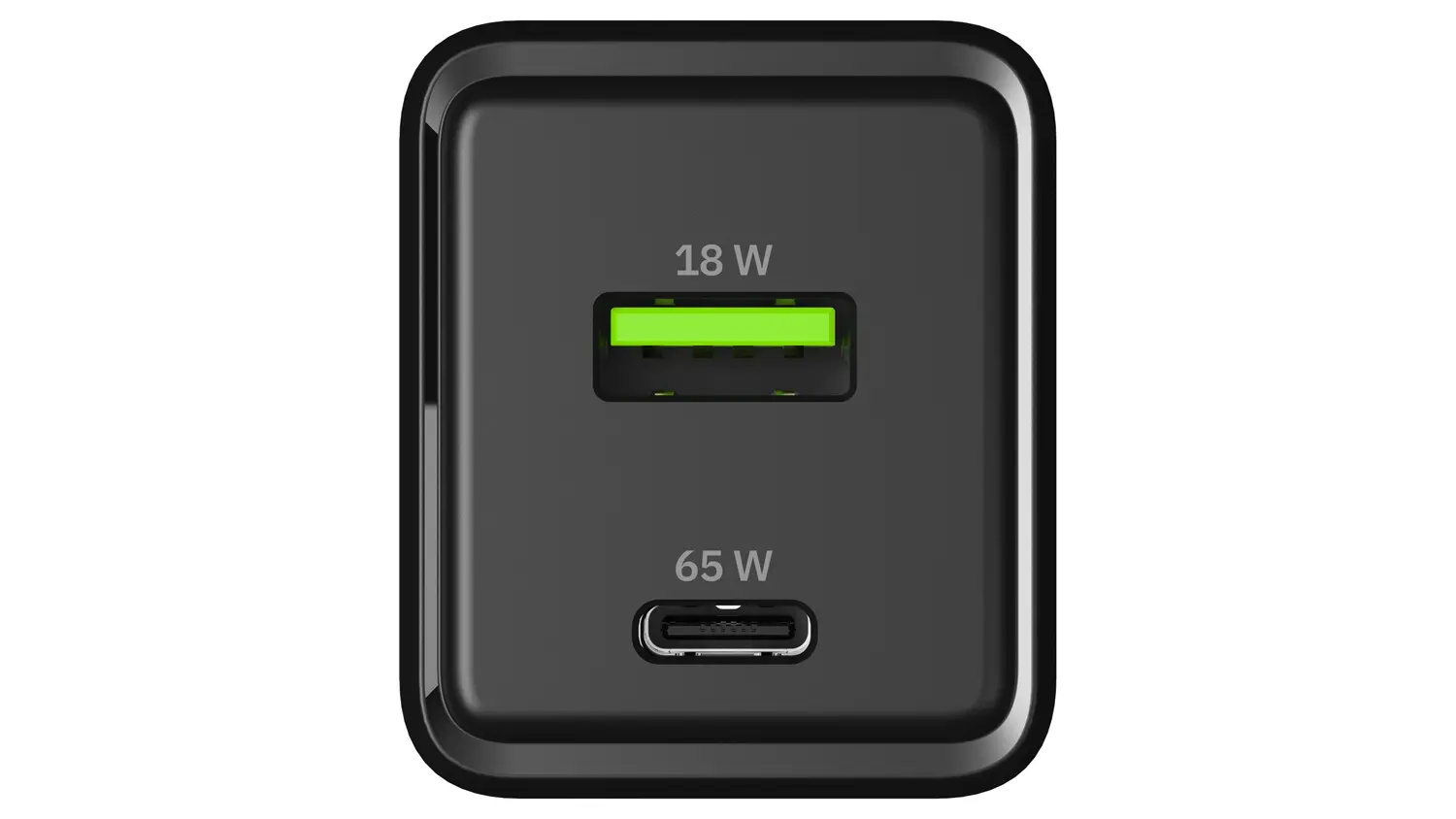 Univerzálna USB nabíjačka Yenkee – pohľad na porty