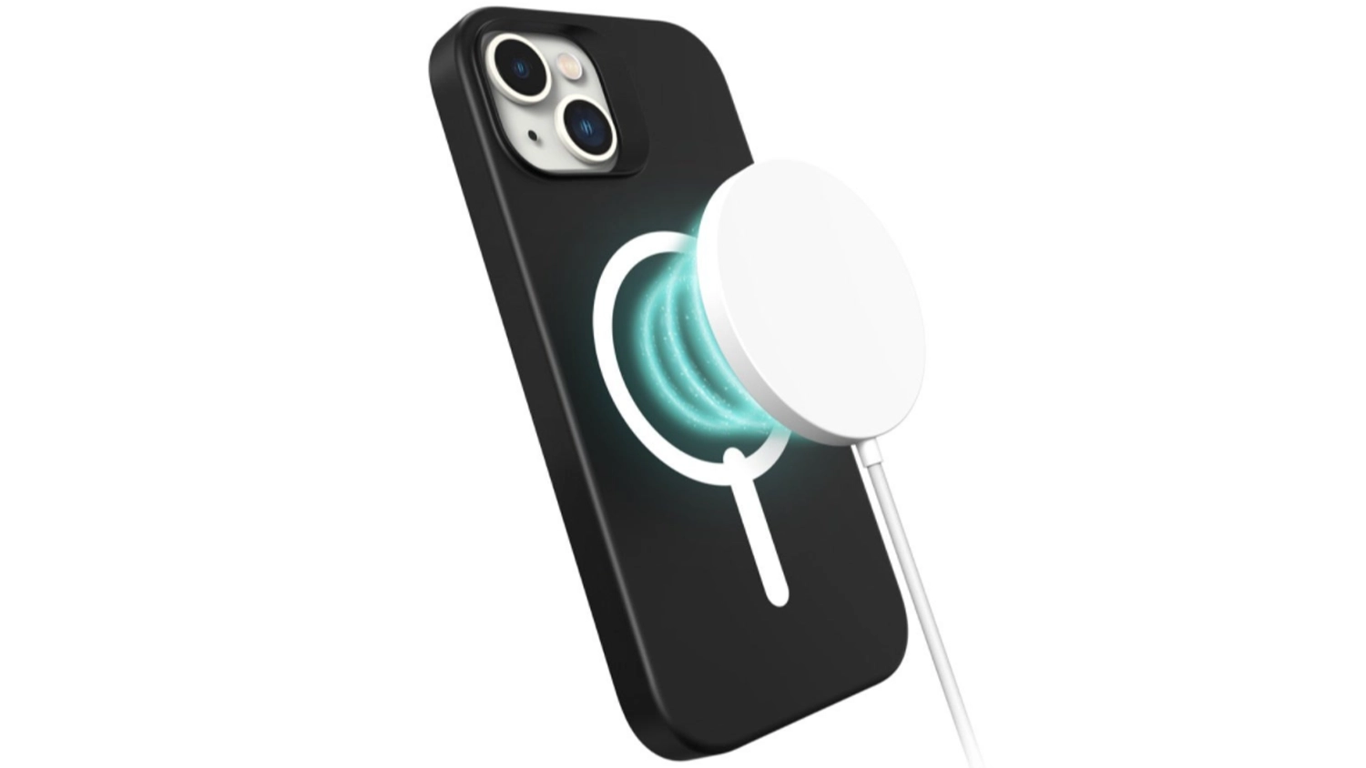 Vnitřní část krytu na mobil Zagg Manhattan Snap case iPhone 15 Plus Black