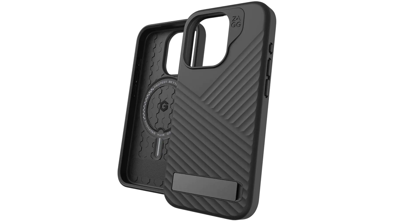 Zadní kryt Zagg Denali Snap case Kickstand iPhone 15 Black