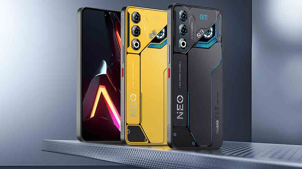 Tři telefony ZTE Nubia Neo 3 GT 5G_02