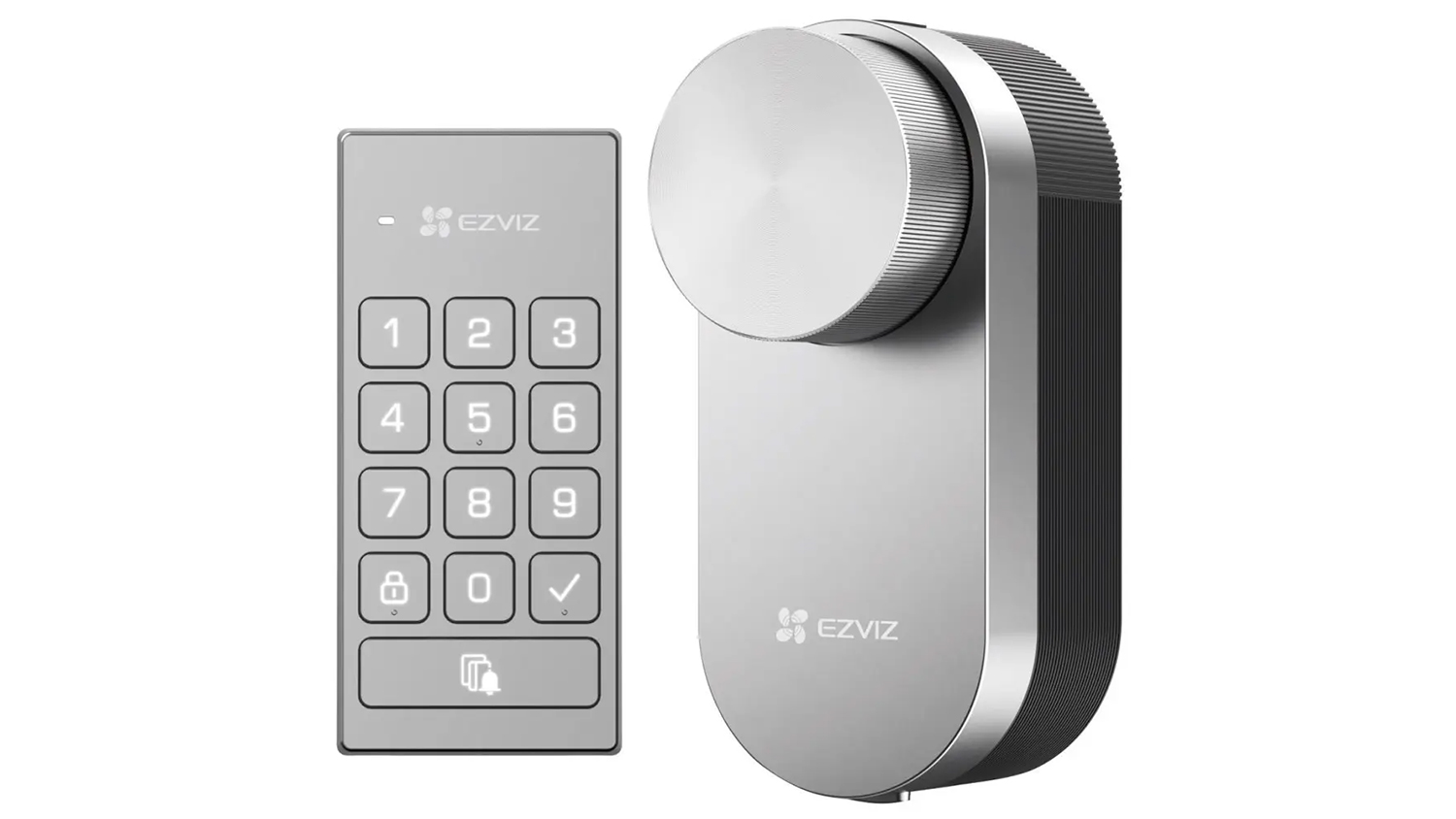 Chytr&yacute; dveřn&iacute; z&aacute;mek Ezviz DL01 Pro+DL01CP s kl&aacute;vesnic&iacute;