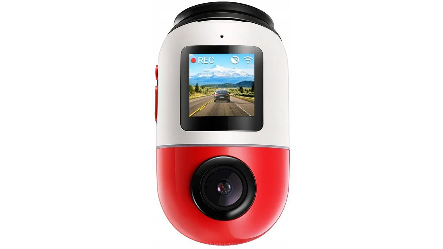 Kamera do auta 70mai Omni X800 4K červen&aacute; + SD 128 GB