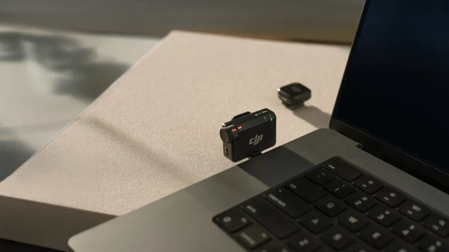DJI pripojený k notebooku
