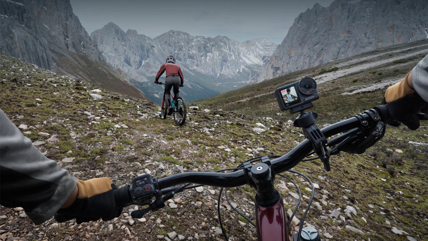 Z&aacute;ber z kamery DJI Osmo Action 4