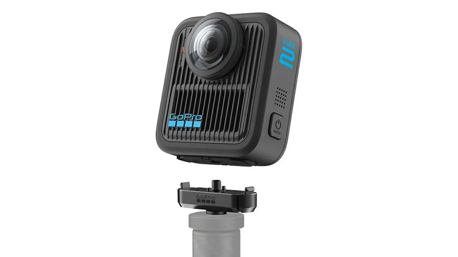 GoPro kamera nad magnetick&yacute;m drž&aacute;kem