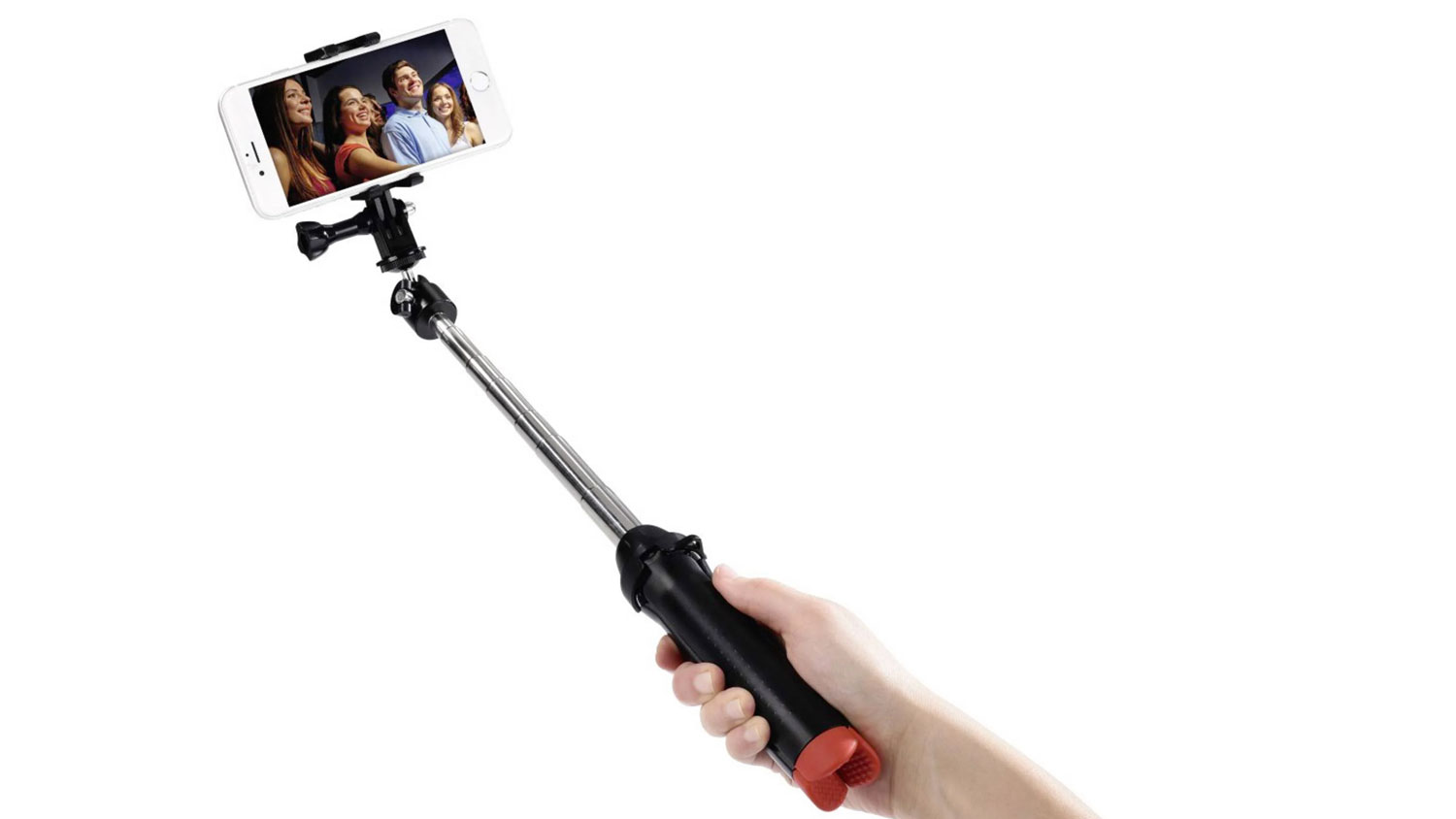 Multifunkčn&yacute; stat&iacute;v Hama Multi 4v1 ako selfie tyč