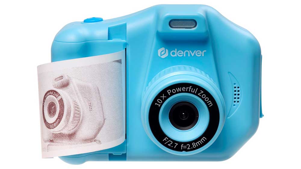 Digitální dětský fotoaparát s tiskárnou Denver KPC-1370BU s vytištěnou fotografií_03