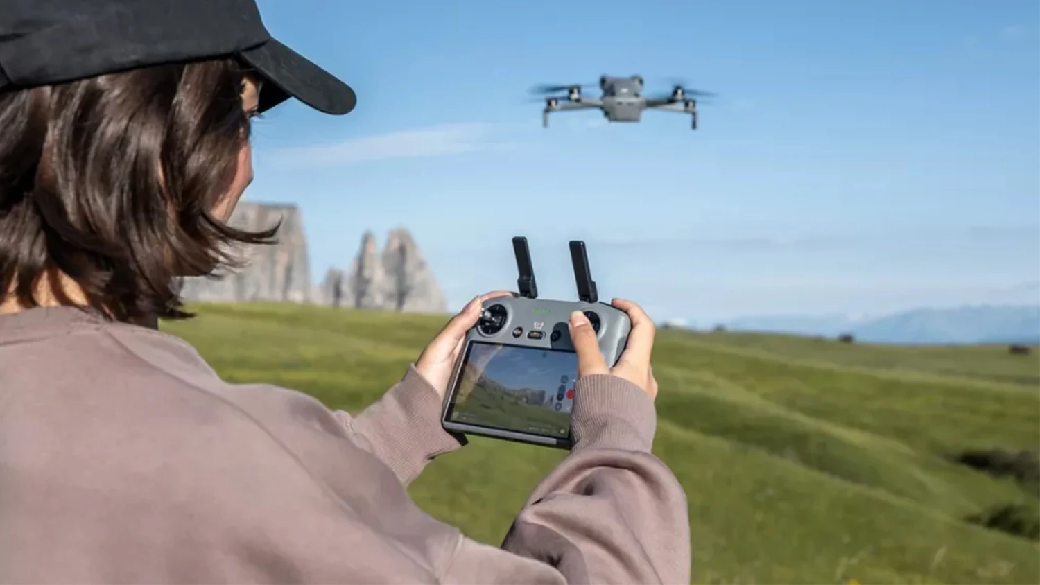 Mini dron.