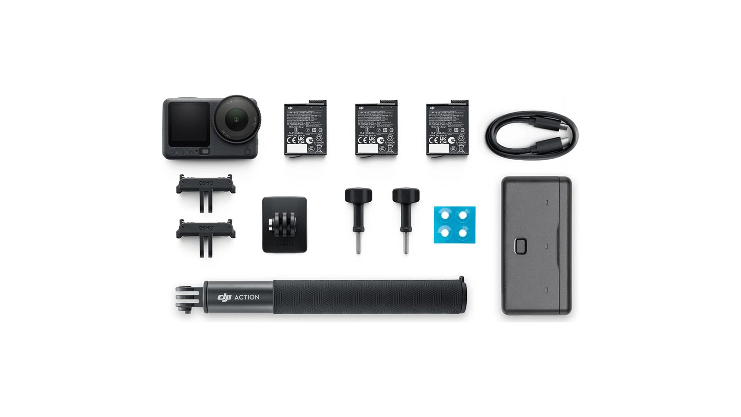 Akční kamera DJI Osmo Action 6 Adventure Combo s příslušenstvím