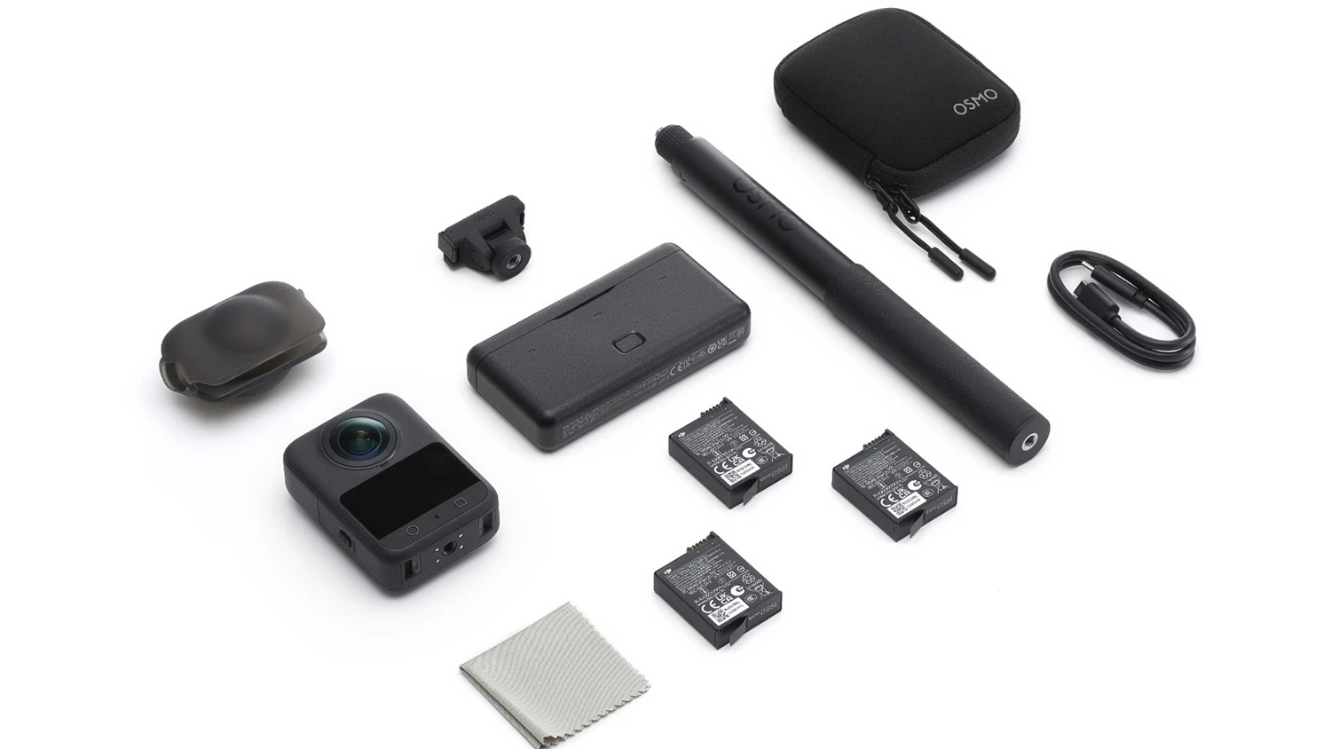 Akčná kamera DJI Osmo 360 Adventure Combo s príslušenstvom