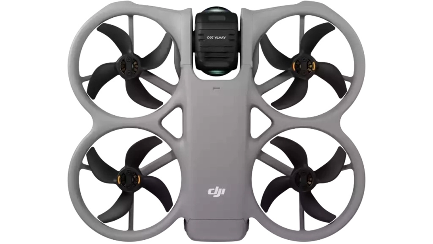 Pohled na dron DJI Avata shora