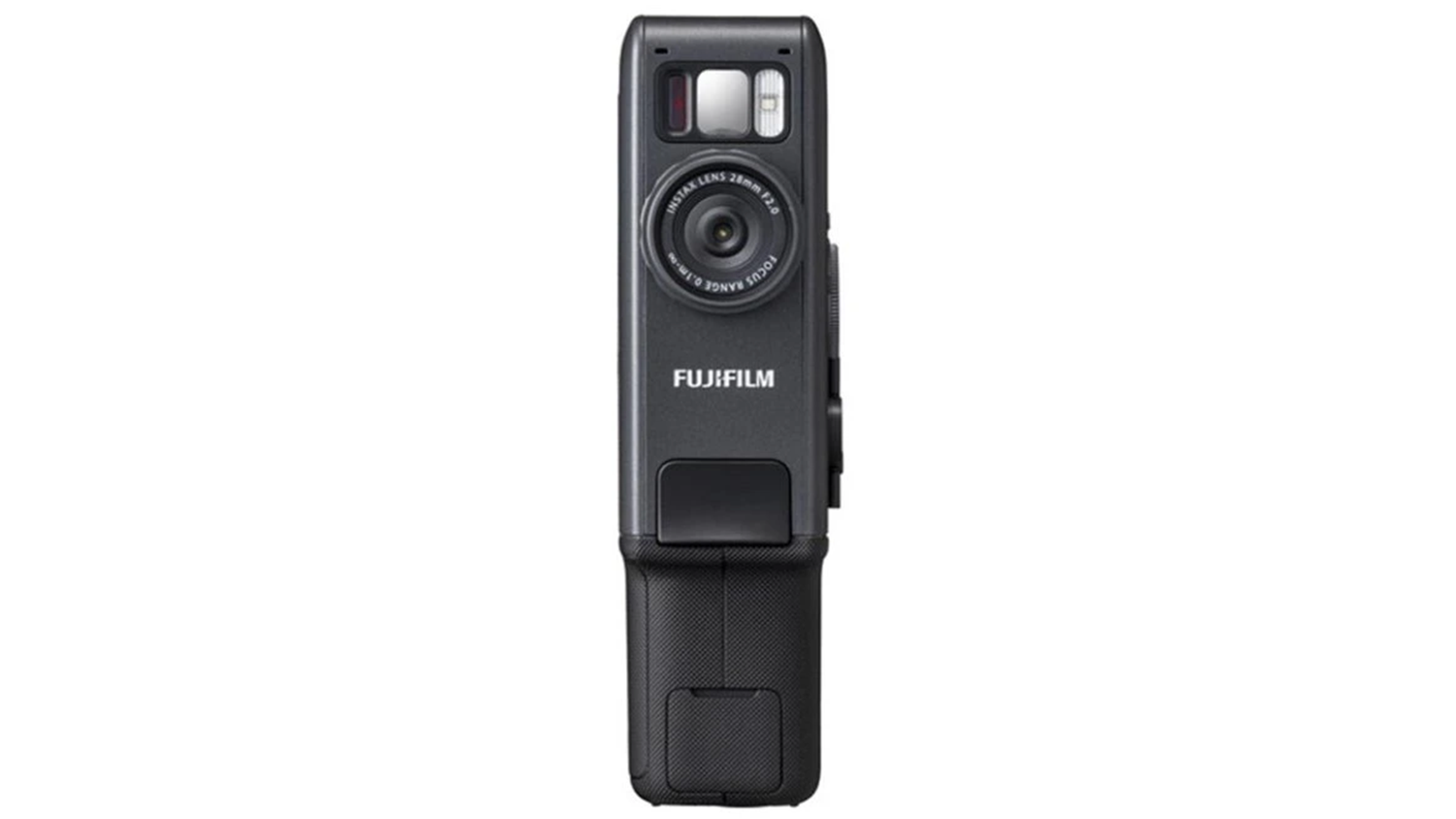 Pohled zepředu na Fujifilm Instax mini Evo Cinema