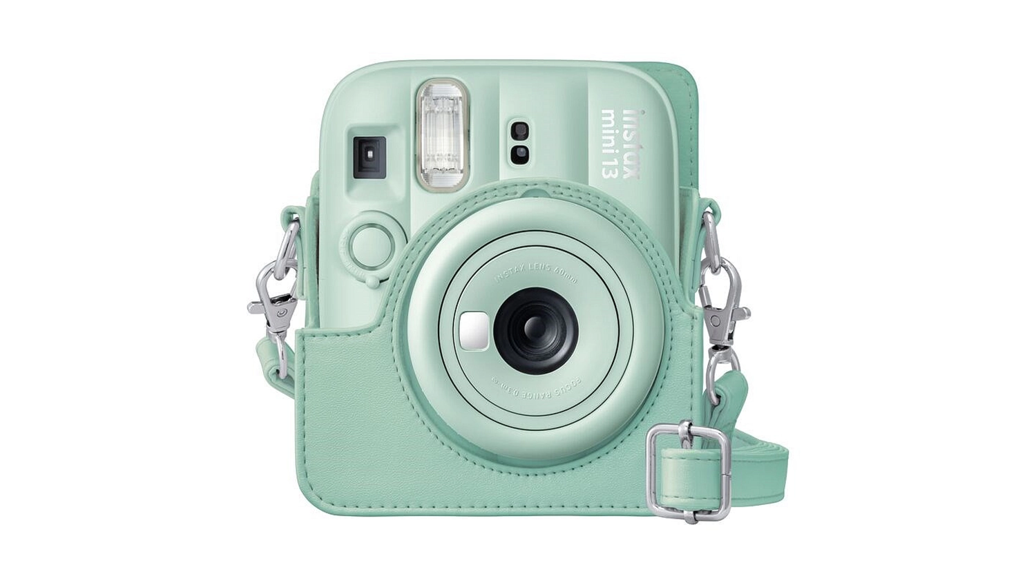 Pouzdro Fujifilm Instax Mini 13 zelené otevřené
