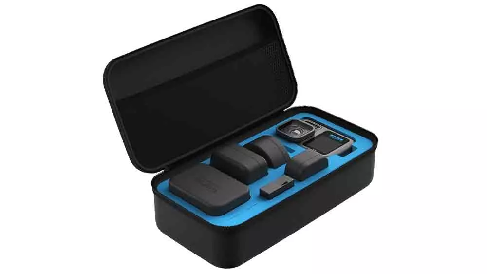 Kolekce objektivů GoPro HB v krytech uložen&eacute; v polovtrd&eacute;m pouzdru společně s kamerou GoPro_02
