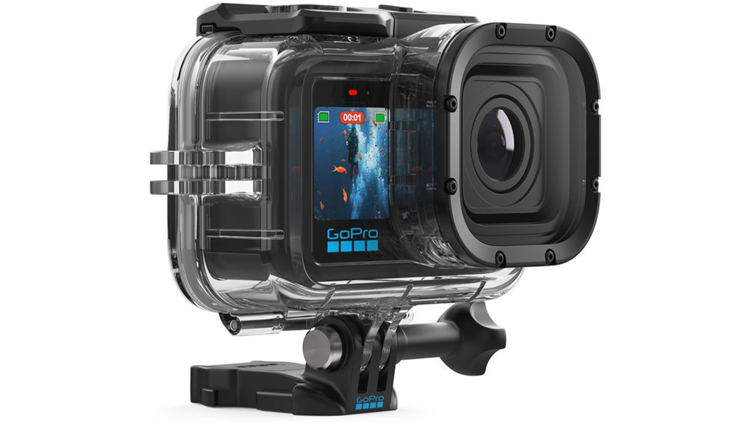 Kamera GoPro ve vodotěsn&eacute;m pouzdru