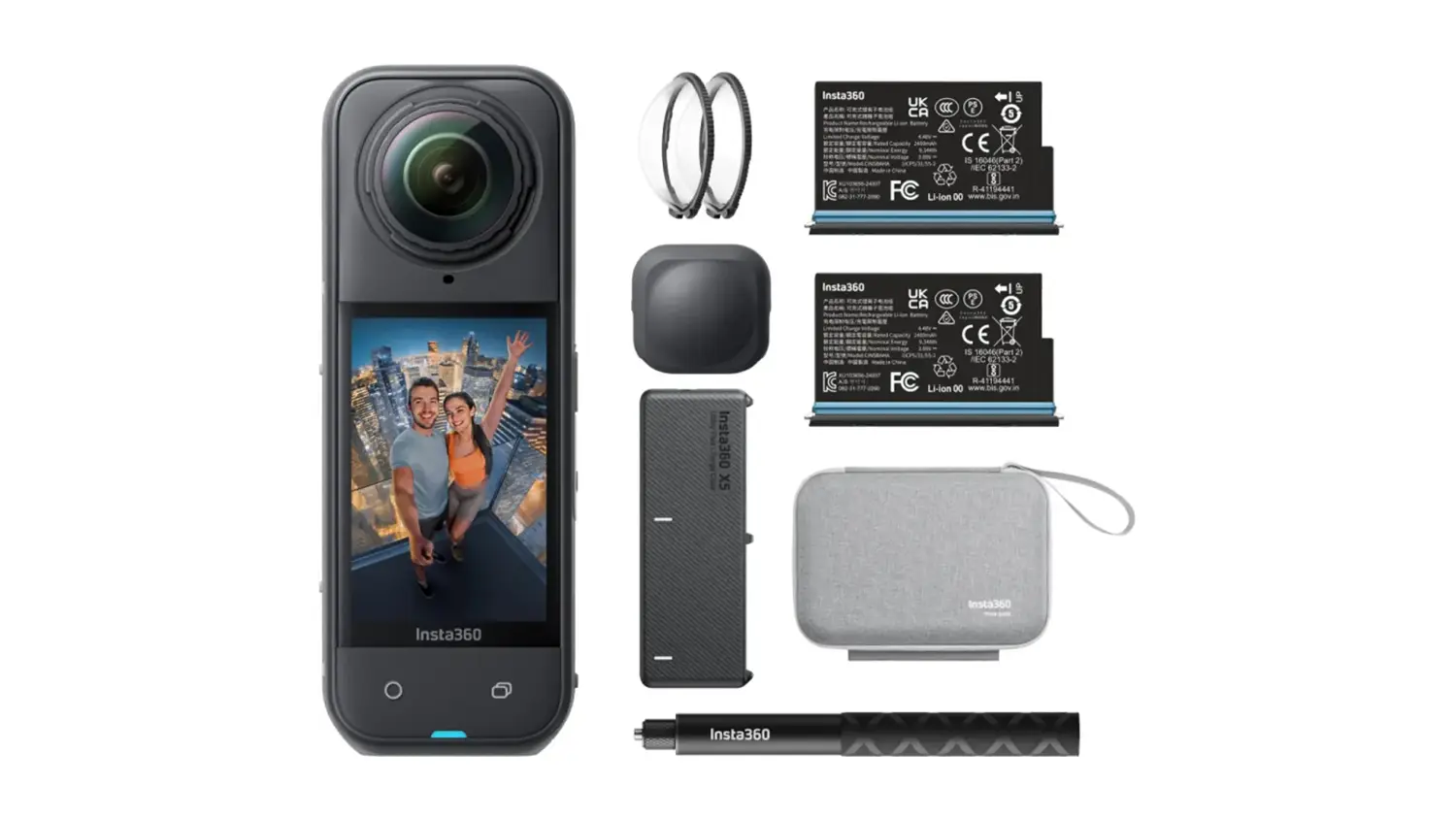 Outdoorová kamera Insta360 X5 Essentials Bundle