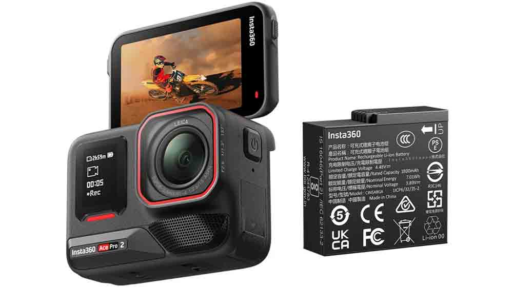 Outdoorová kamera Insta360 Ace Pro 2 + akumulátor