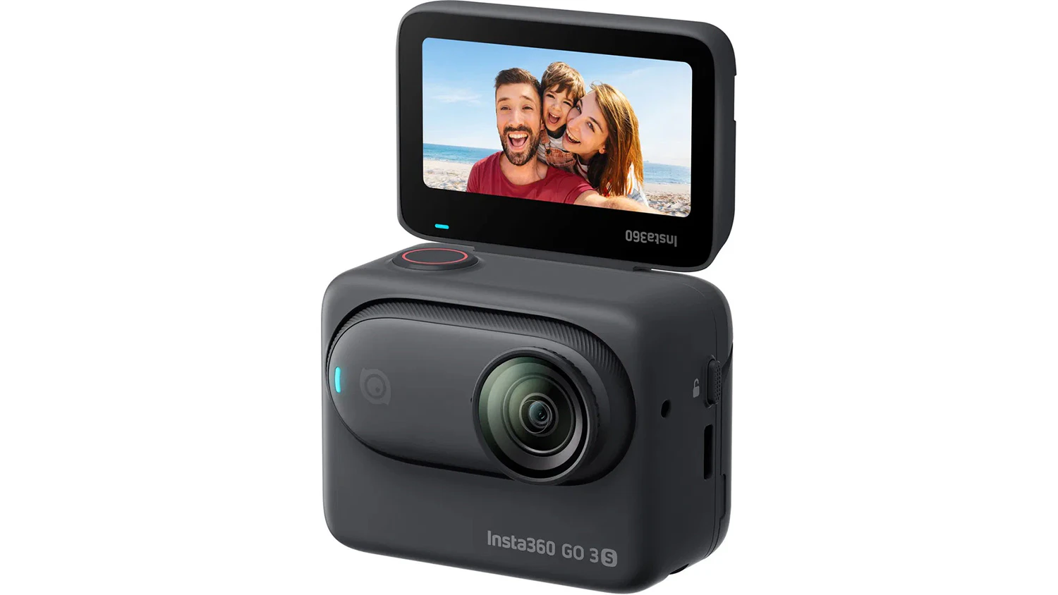 Outdoorová kamera Insta360 GO 3S v základně Action Pod