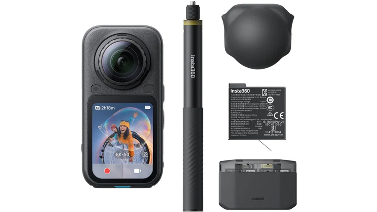 Kamera Insta360 X6 Essentials Bundle Black
