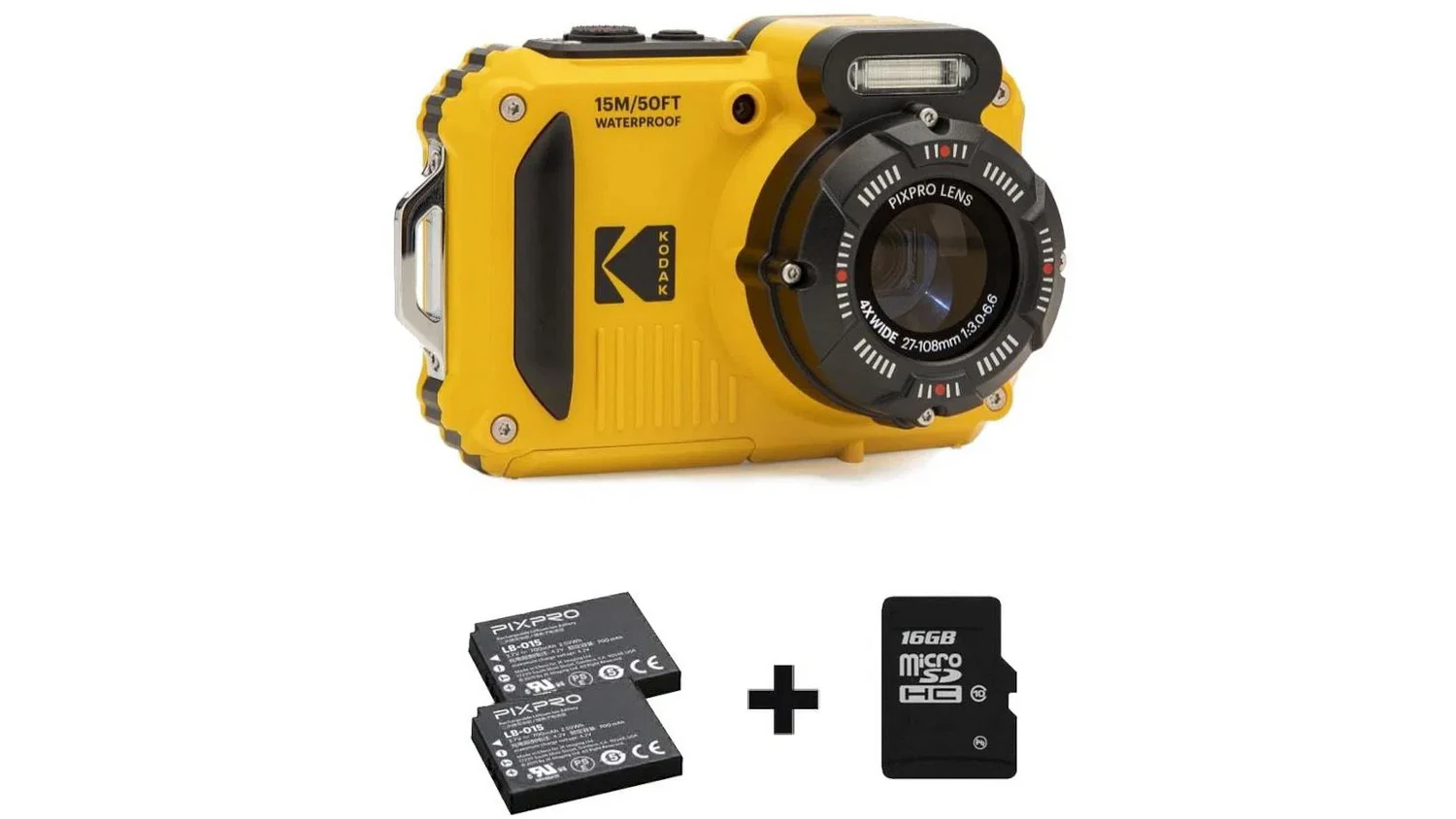 Kodak WPZ2 Yellow bundle