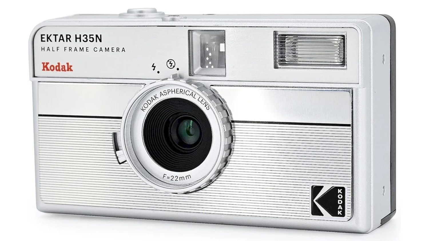Fotoapar&aacute;t Kodak Ektar H35N Striped pohled ze strany