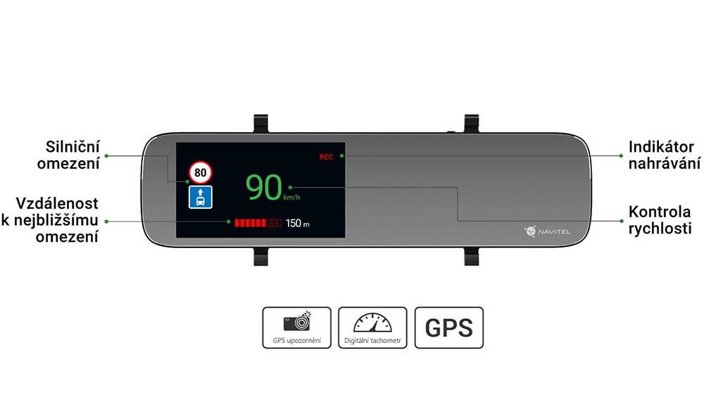 Funkce autokamery Navitel MR450 GPS_04