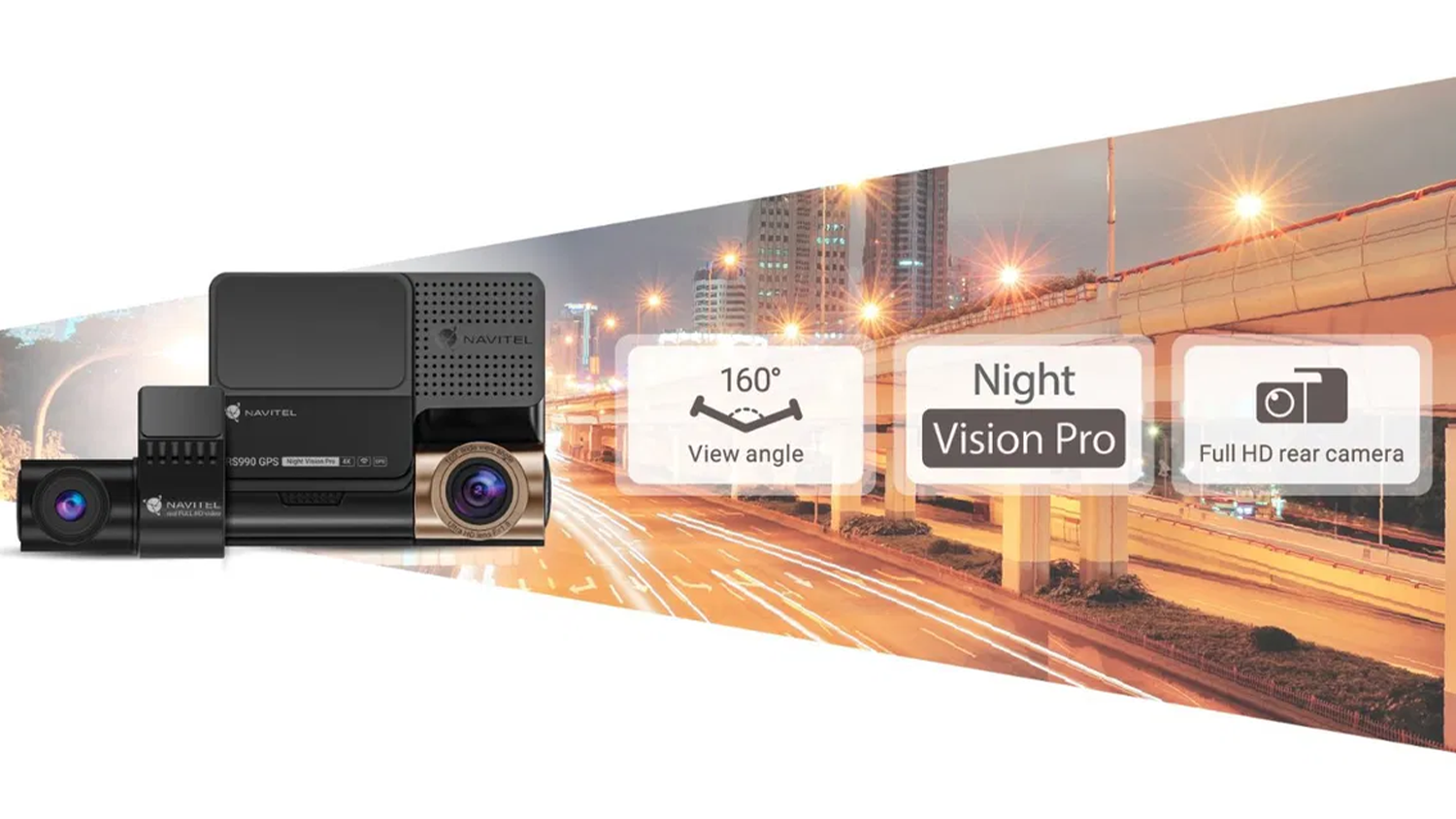 Autokamera NAVITEL RS990 GPS
