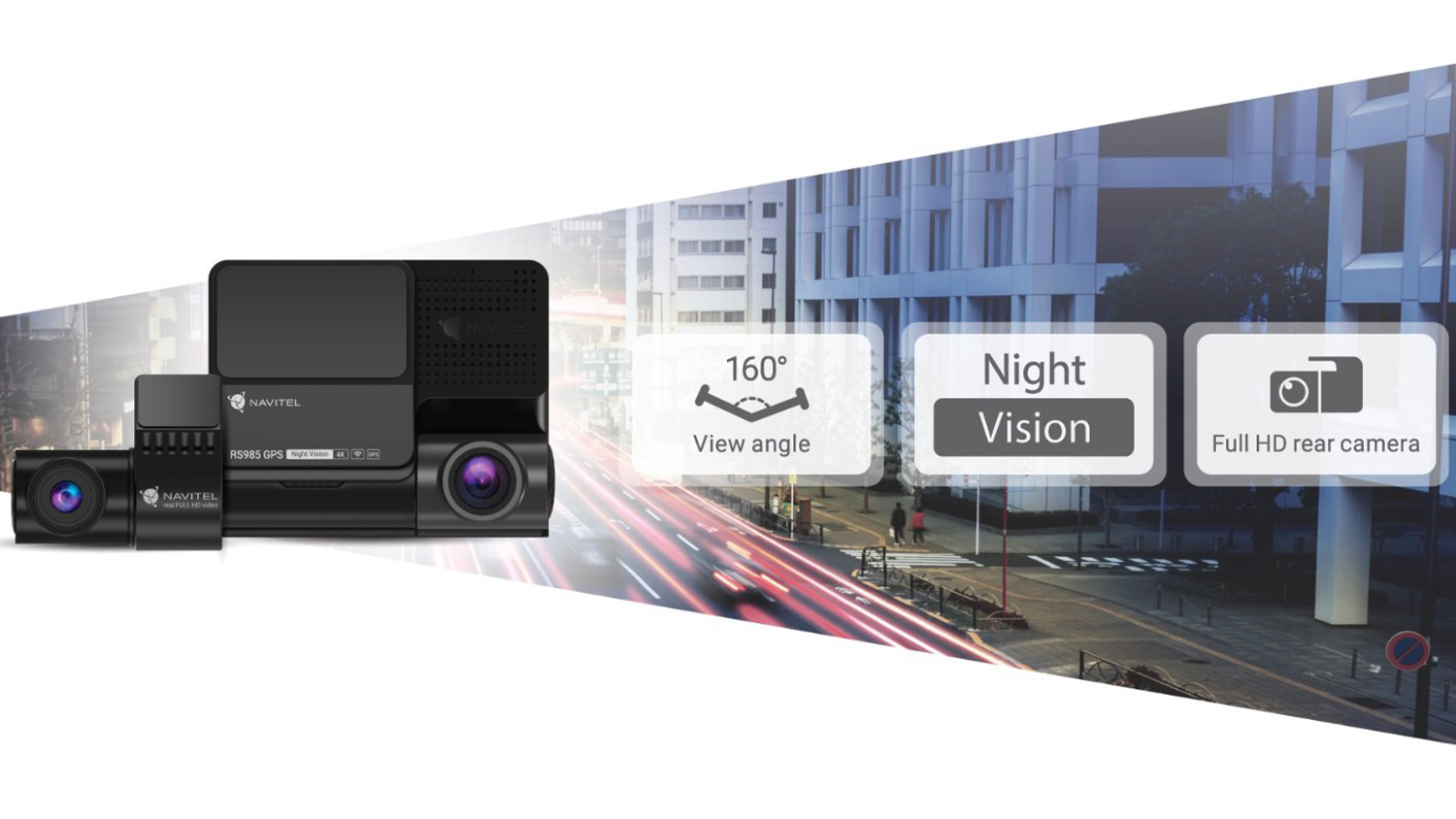 Autokamera NAVITEL RS985 GPS