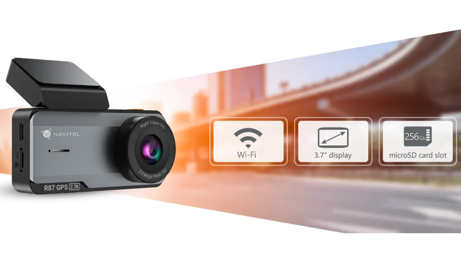 Autokamera NAVITEL R87 GPS