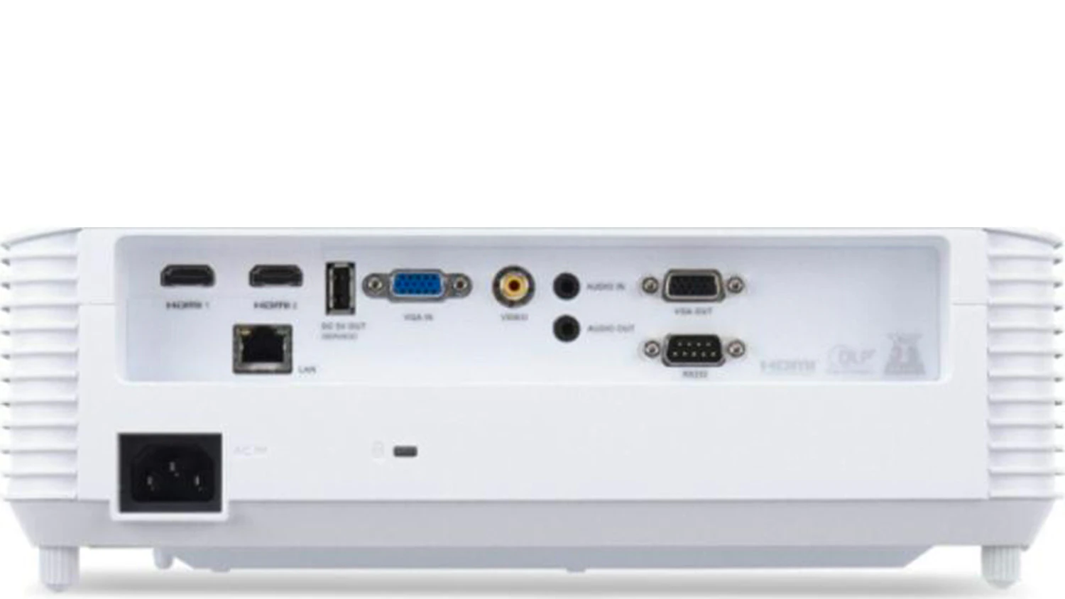 Projektor Acer S1387N zozadu