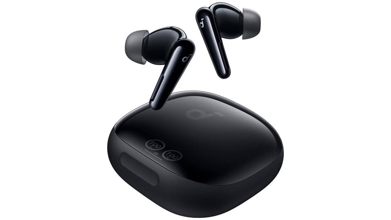 Bezdrôtové slúchadlá Anker Soundcore Liberty 4 Pro čierna lesklá