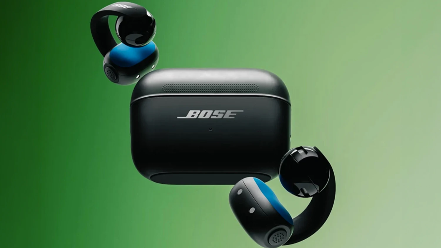 Nab&iacute;jacie puzdro a bezdr&ocirc;tov&eacute; sl&uacute;chadl&aacute; Bose Sport Open Earbuds Black