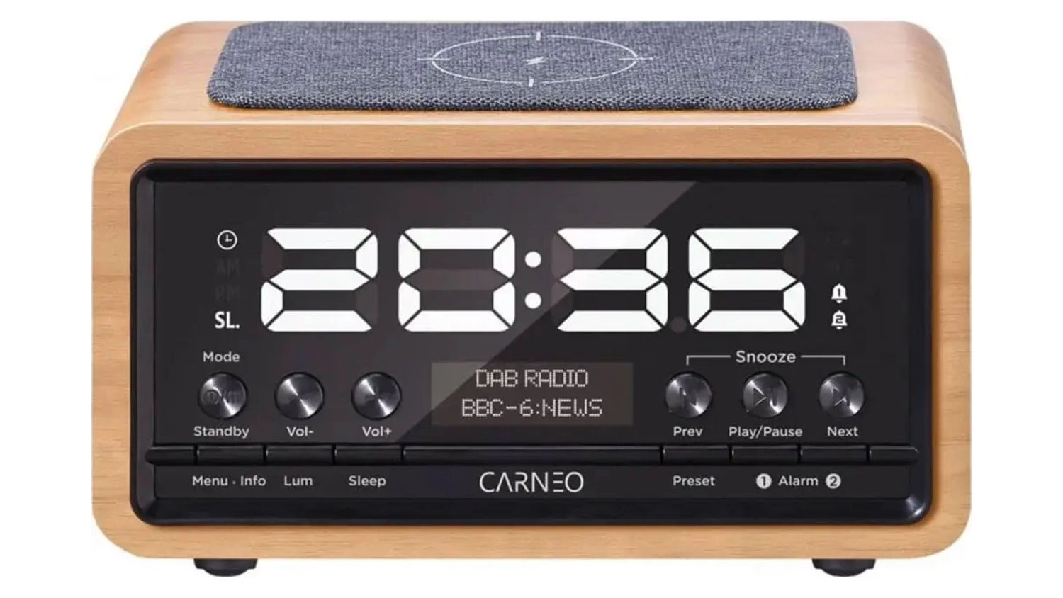 Rádiobudík Carneo W20D DAB.
