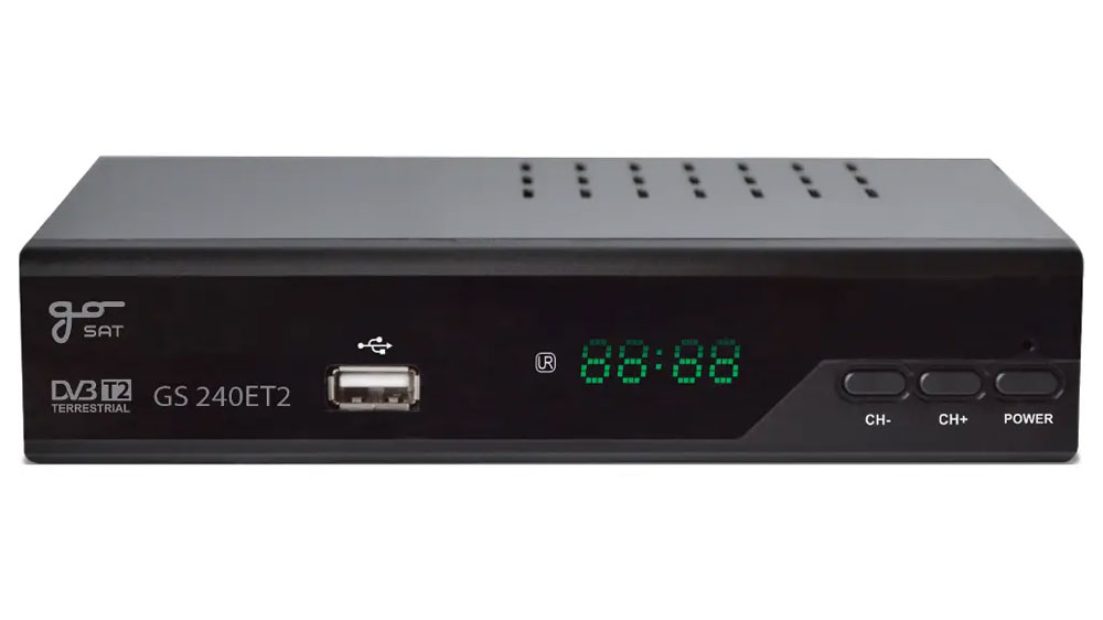 Přijímač GoSAT GS240ET2 H.265 USB PVR_01