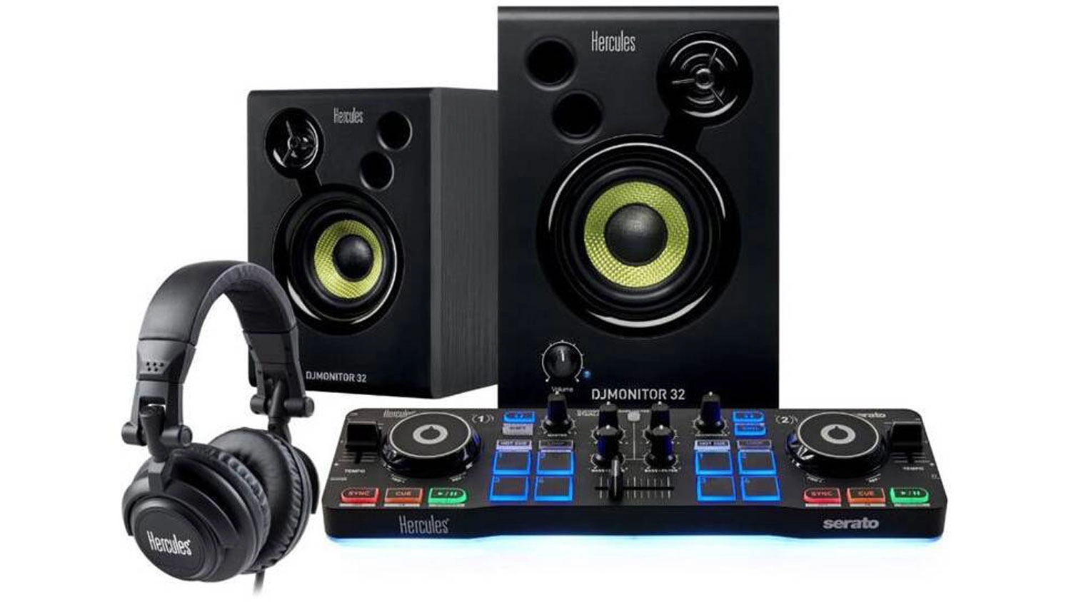 Mix&aacute;žn&iacute; pult Hercules Starter Kit se Serato DJ Lite