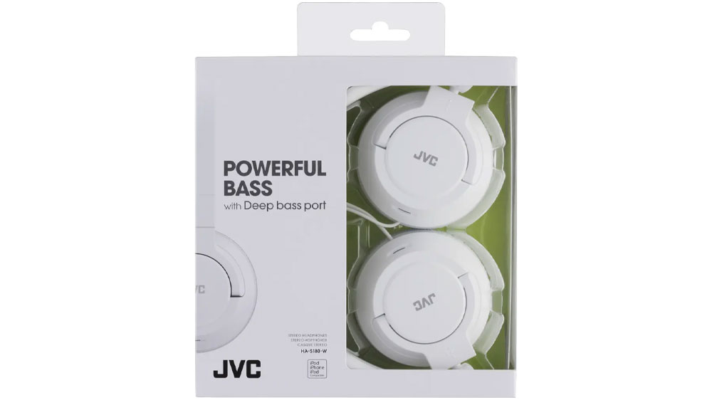 Sluchátka JVC HA-S180 White_03