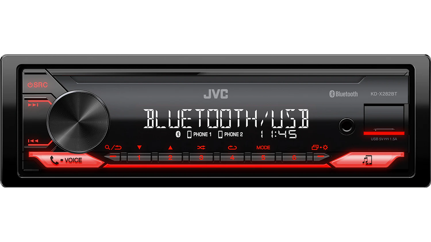 Autor&aacute;dio JVC KD-X282BT