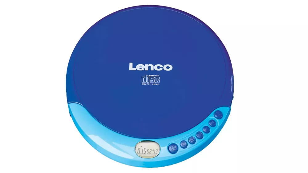 Přenosný CD přehrávač Lenco 011BU modrý_01